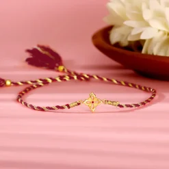Golden Dua Rakhi