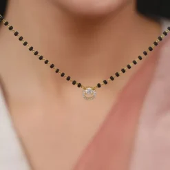 Golden Eclipsed Mangalsutra