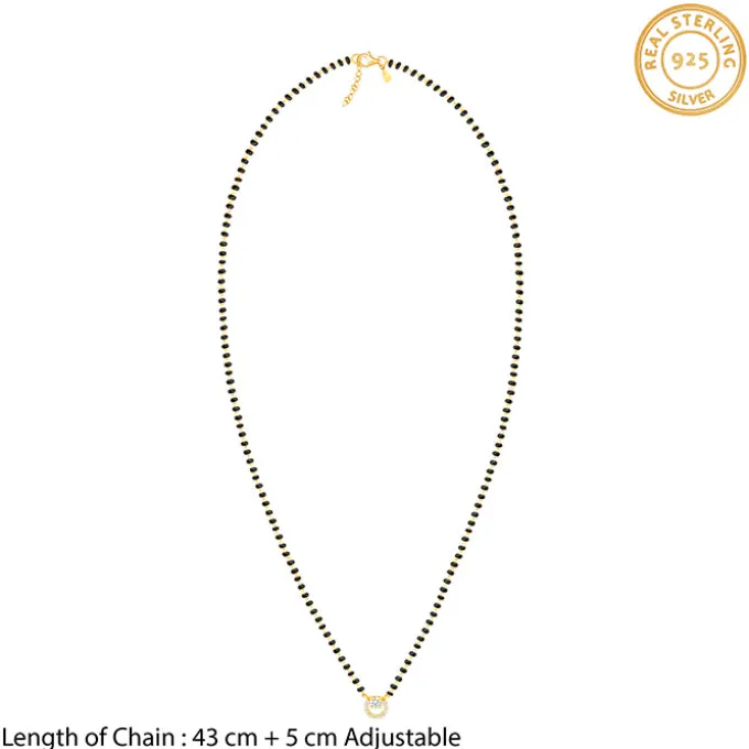 Golden Eclipsed Mangalsutra