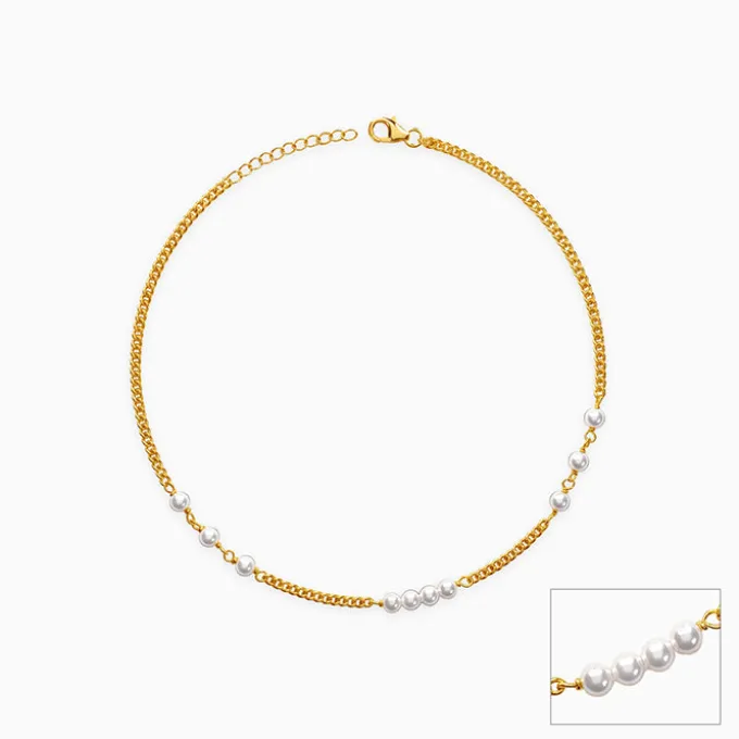 Golden Effie Anklet