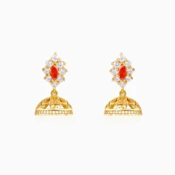 Golden Eirene Jhumki