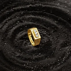Golden Eternal Bliss Ring for Him