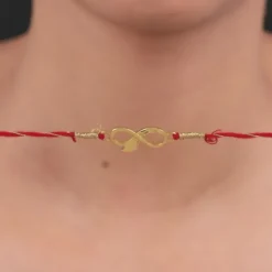 Golden Eternal Mor Rakhi