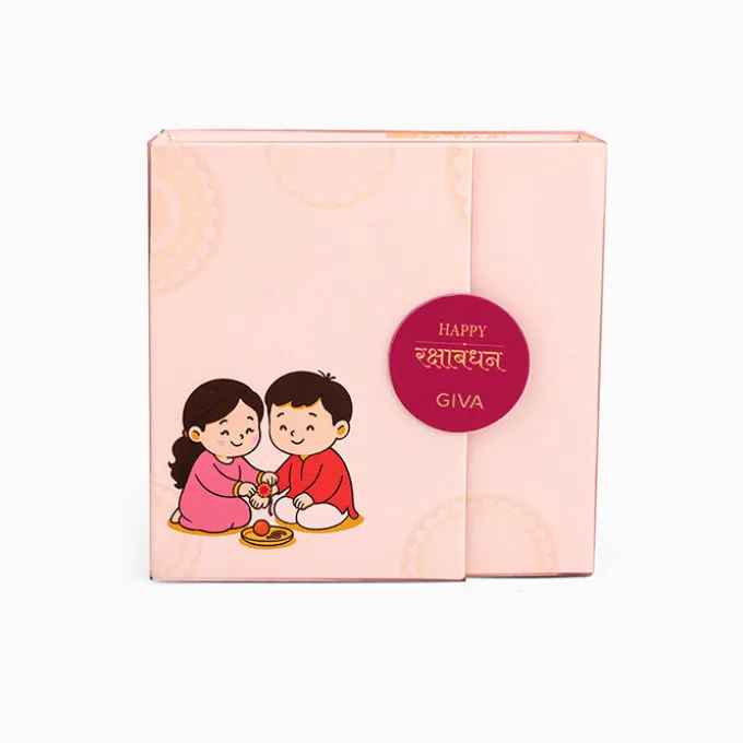 Golden Eternal Mor Rakhi