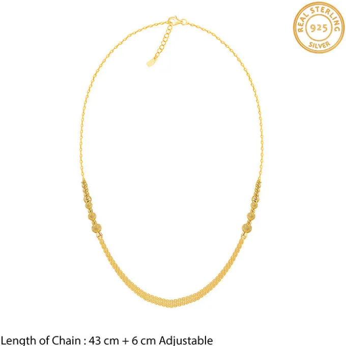 Golden Fancy Necklace