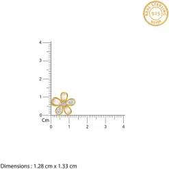 Golden Floret Glory Studs