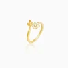 Golden Flower Girl Ring