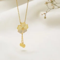 Golden Flower Girl Set