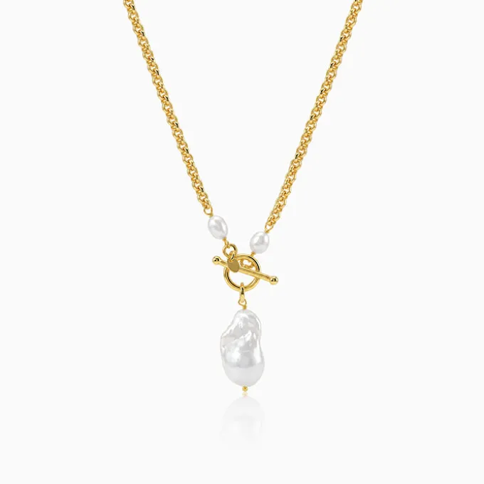 Golden Foam Necklace