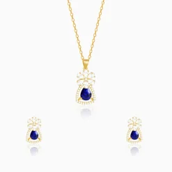 Golden Forever In Blue Set