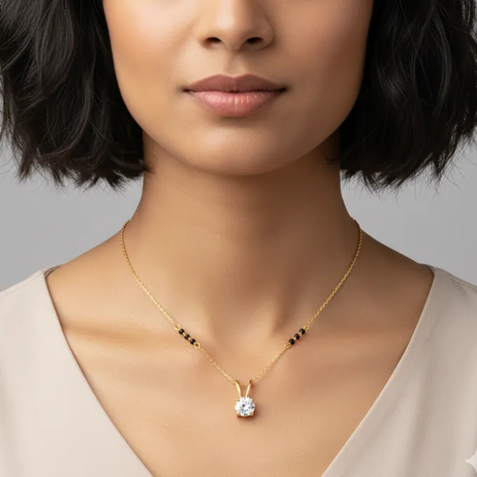 Golden Forever Moments Mangalsutra