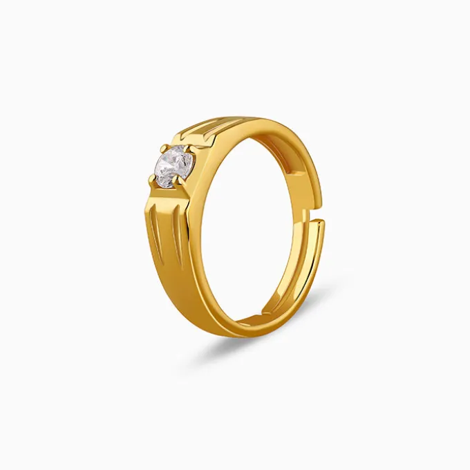 Golden Foundation Ring For Him