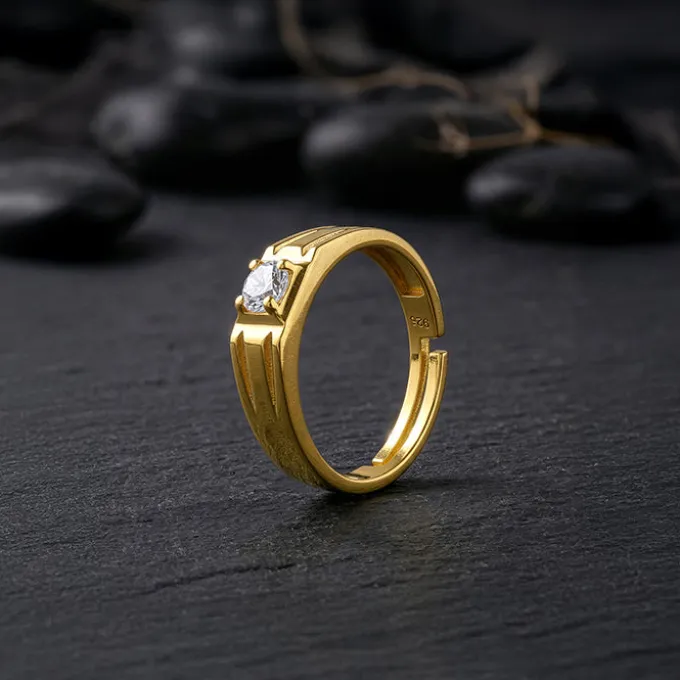 Golden Foundation Ring For Him