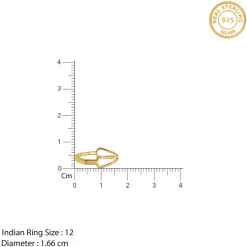 Golden Frame Edge Ring (Size 12)