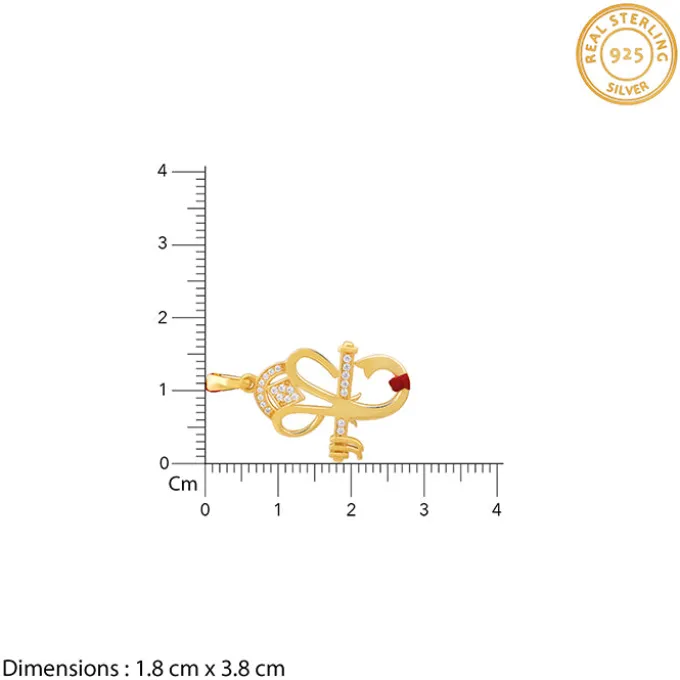 Golden Ganesha Rakhi