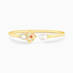 Golden Gauri Cuff Bracelet