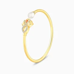 Golden Gauri Cuff Bracelet