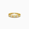 Golden Geometric Band For Him (Size 24)