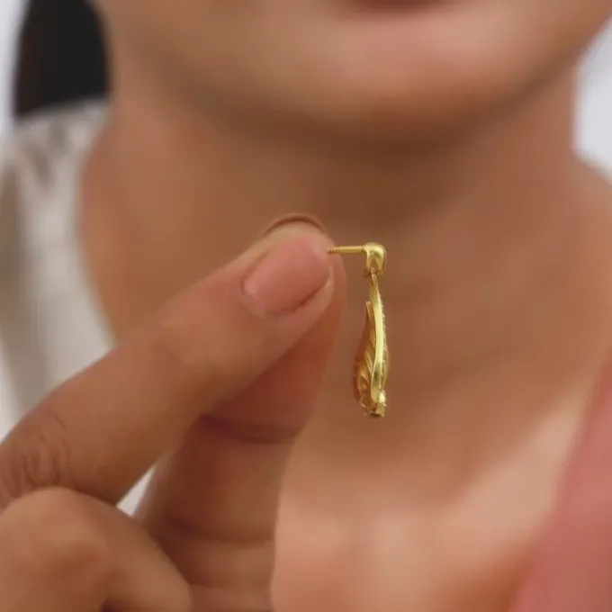 Golden Glint Earrings