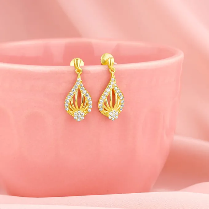 Golden Glint Earrings