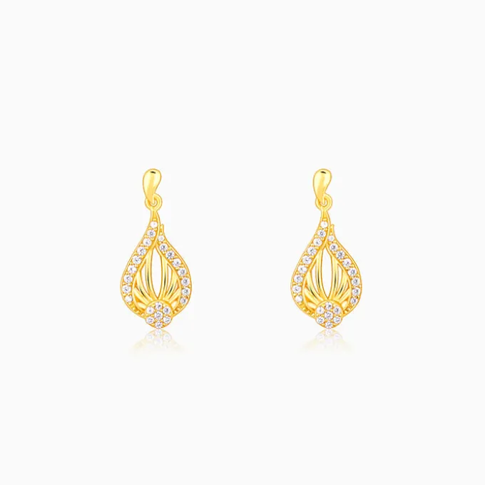 Golden Glint Earrings