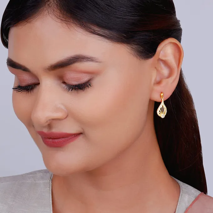 Golden Glint Earrings