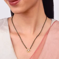 Golden Glitter It On Mangalsutra