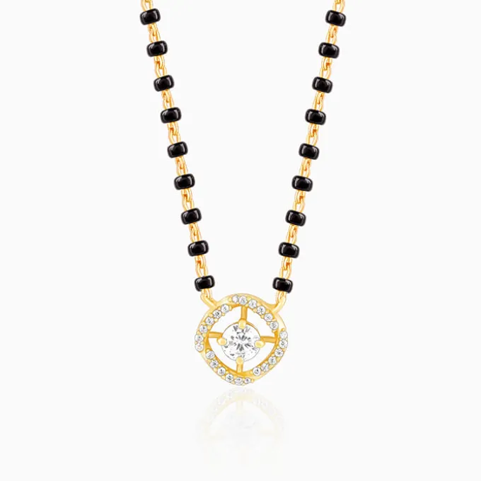Golden Glitter It On Mangalsutra