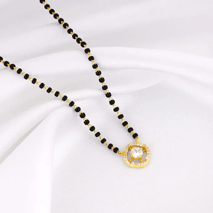 Golden Glitter It On Mangalsutra