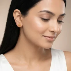 Golden Halo Cascade Earrings
