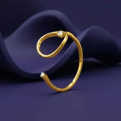 Golden Halo Frame Ring (Size 14)