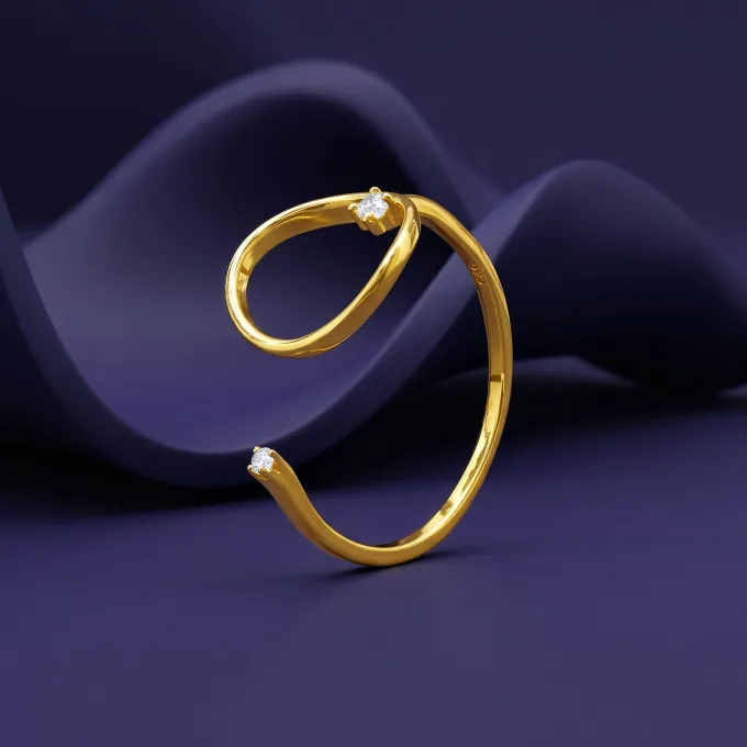 Golden Halo Frame Ring (Size 14)