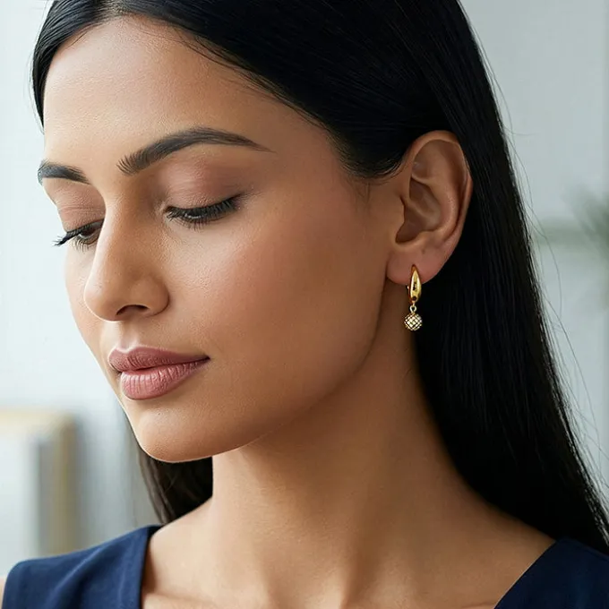 Golden Havana Earrings