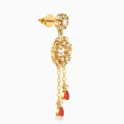 Golden Hecate Dangler Earrings