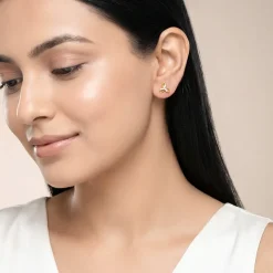 Golden Hera Radiance Studs