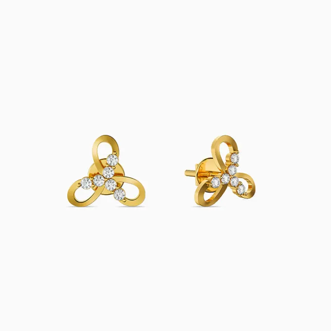 Golden Hera Radiance Studs