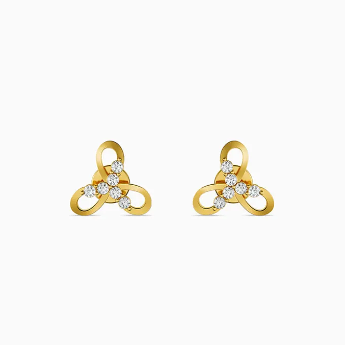 Golden Hera Radiance Studs