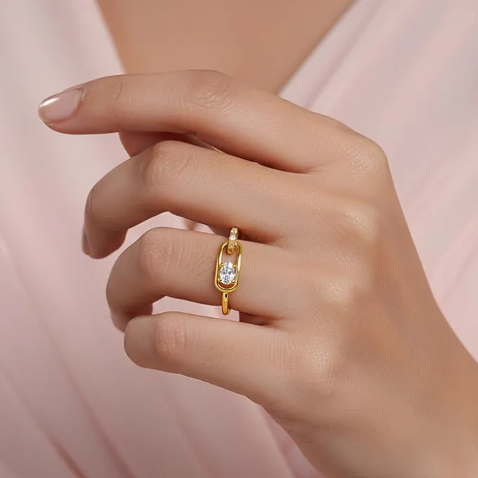 Golden Imperial Aura Ring