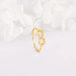 Golden Infinite Grace Ring