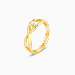 Golden Infinity Bliss Ring