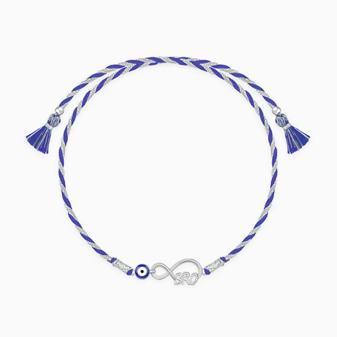 Golden Infinity Evil Eye Rakhi