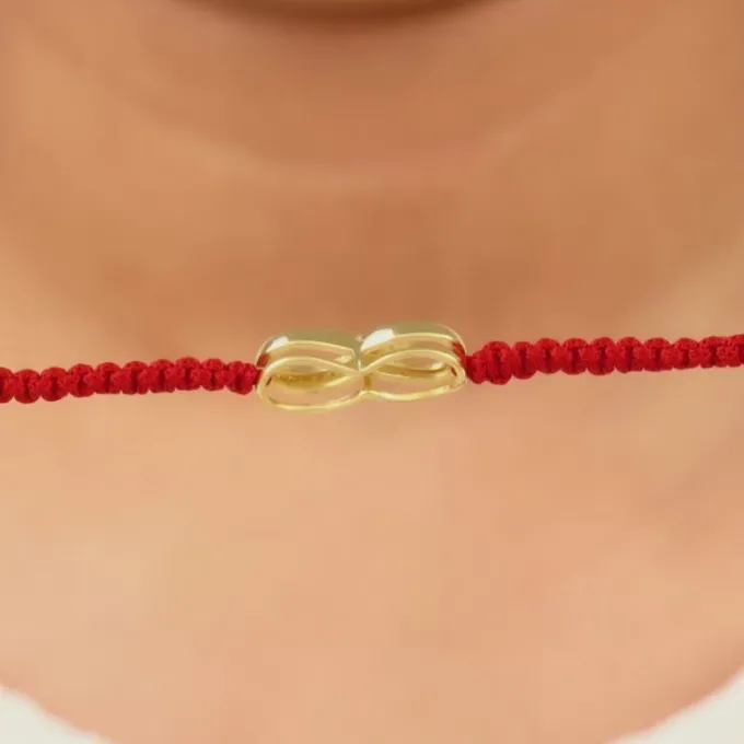 Golden Infinity Rakhi