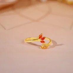 Golden Isis Ring
