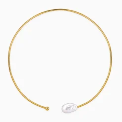 Golden Judy Pearl Necklace