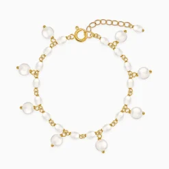 Golden Julianne Pearl Bracelet