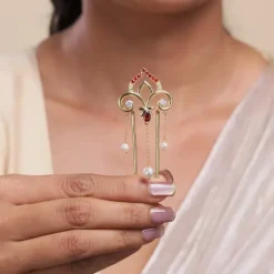Golden Kali Hair Pin
