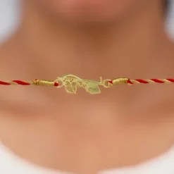Golden Kanhaiya Bro Rakhi