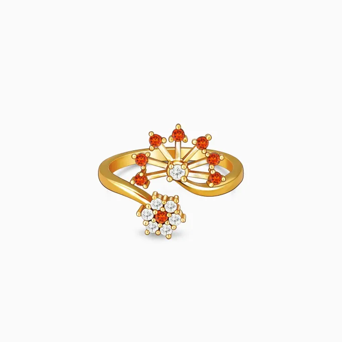 Golden Kaushiki Ring