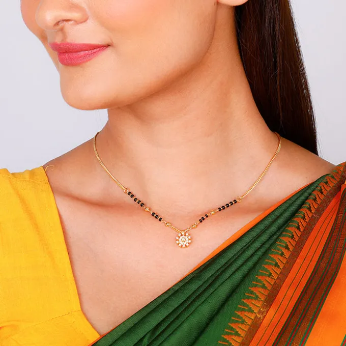 Golden Kivar Mangalsutra