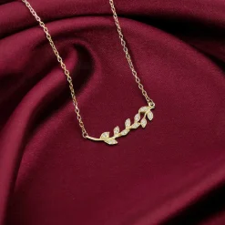 Golden Leaf Necklace